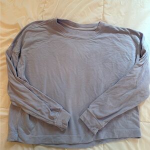 Lululemon Light Purple Long Sleeve Shirt